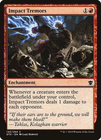 Impact Tremors [Dragons of Tarkir] | Black Swamp Games