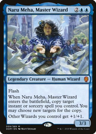 Naru Meha, Master Wizard [Dominaria] | Black Swamp Games