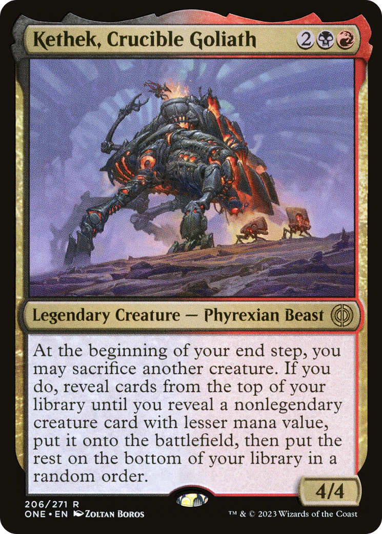 Kethek, Crucible Goliath [Phyrexia: All Will Be One] | Black Swamp Games