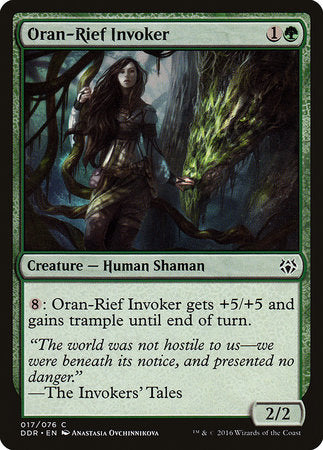 Oran-Rief Invoker [Duel Decks: Nissa vs. Ob Nixilis] | Black Swamp Games