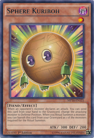 Sphere Kuriboh [MP16-EN121] Rare | Black Swamp Games