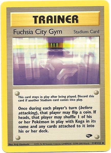 Fuchsia City Gym (114/132) [Gym Challenge Unlimited] | Black Swamp Games