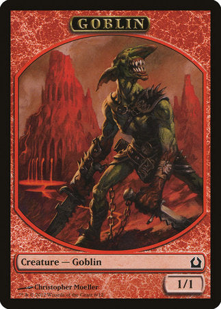 Goblin Token [Return to Ravnica Tokens] | Black Swamp Games