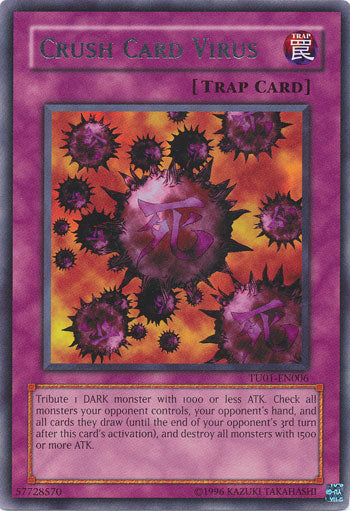 Crush Card Virus [TU01-EN006] Rare | Black Swamp Games