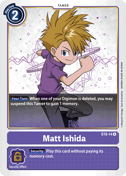 Matt Ishida [ST6-14] [Starter Deck: Venomous Violet] | Black Swamp Games