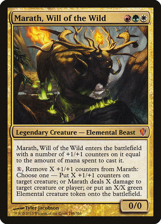 Marath, Will of the Wild [Commander 2013] | Black Swamp Games