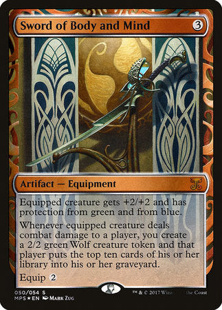 Sword of Body and Mind [Kaladesh Inventions] | Black Swamp Games