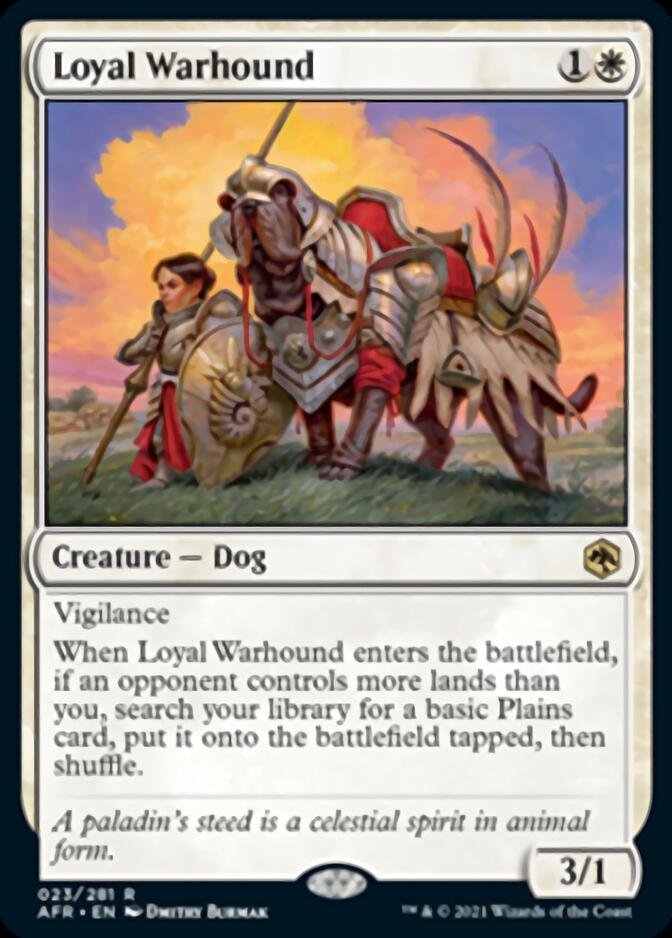 Loyal Warhound [Dungeons & Dragons: Adventures in the Forgotten Realms] | Black Swamp Games