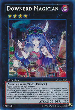 Downerd Magician [LVAL-EN057] Secret Rare | Black Swamp Games