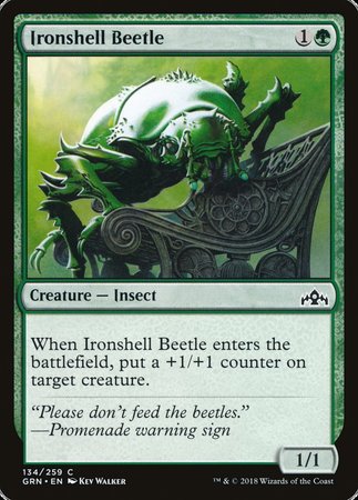 Ironshell Beetle [Guilds of Ravnica] | Black Swamp Games