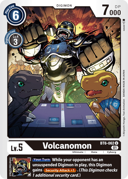 Volcanomon [BT6-062] [Double Diamond] | Black Swamp Games