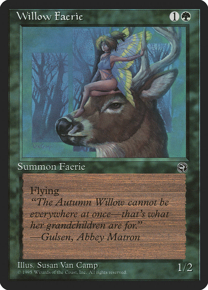 Willow Faerie (Gulsen Flavor Text) [Homelands] | Black Swamp Games