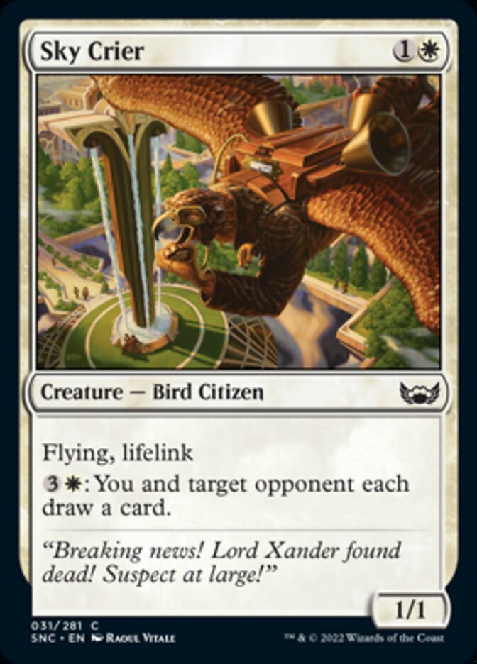 Sky Crier [Streets of New Capenna] | Black Swamp Games