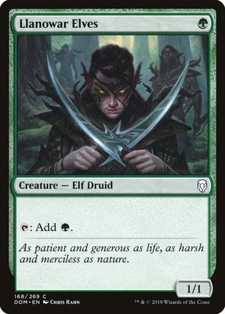 Llanowar Elves [Dominaria] | Black Swamp Games