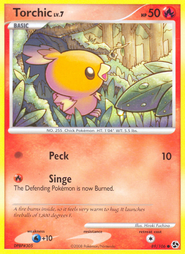 Torchic (89/106) [Diamond & Pearl: Great Encounters] | Black Swamp Games