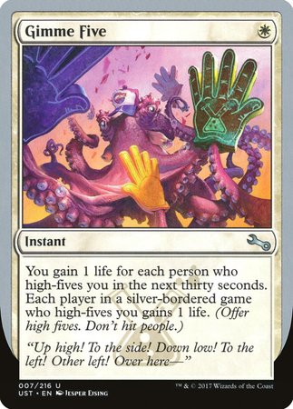 Gimme Five [Unstable] | Black Swamp Games