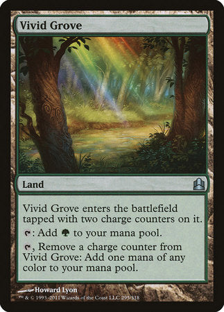 Vivid Grove [Commander 2011] | Black Swamp Games