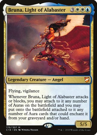 Bruna, Light of Alabaster [Commander 2018] | Black Swamp Games