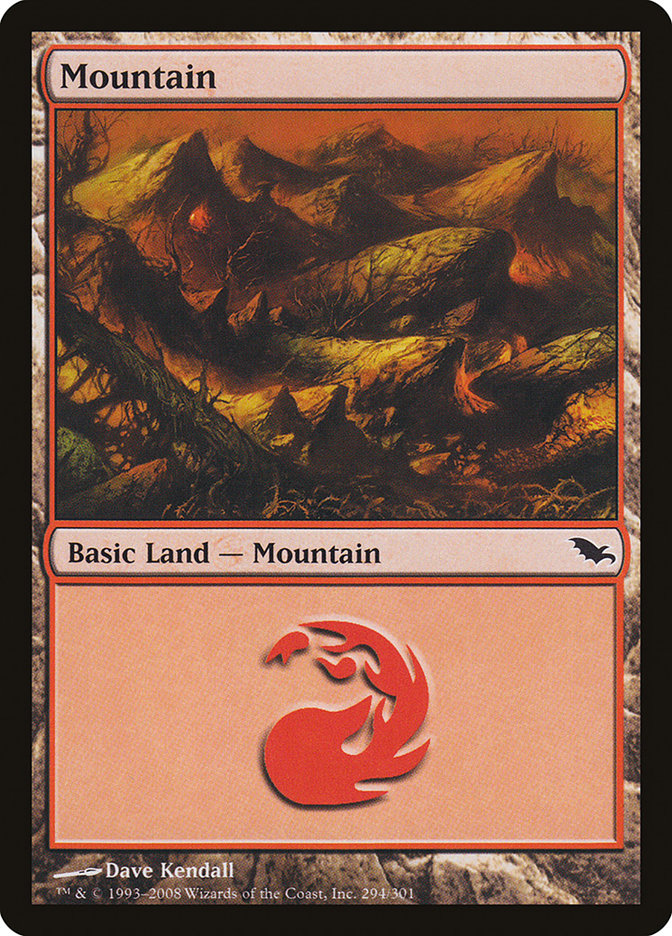 Mountain (294) [Shadowmoor] | Black Swamp Games