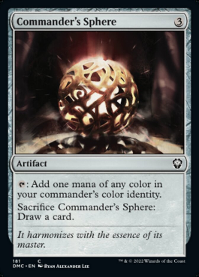 Commander's Sphere [Dominaria United Commander] | Black Swamp Games