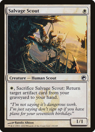 Salvage Scout [Scars of Mirrodin] | Black Swamp Games