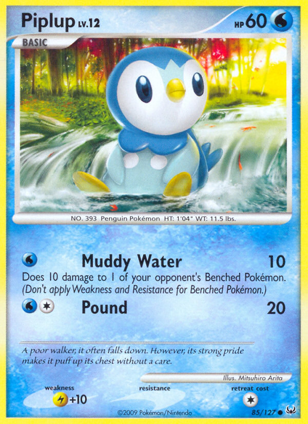 Piplup (85/127) [Platinum: Base Set] | Black Swamp Games