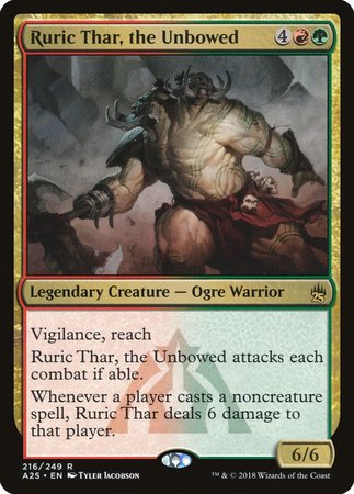 Ruric Thar, the Unbowed [Masters 25] | Black Swamp Games