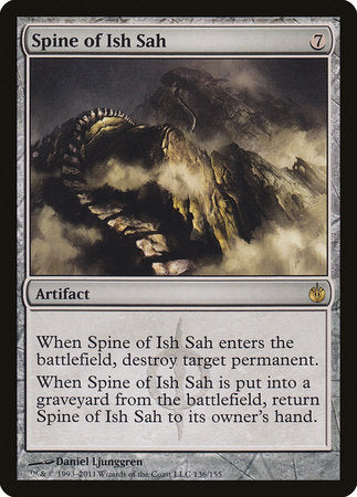 Spine of Ish Sah [Mirrodin Besieged] | Black Swamp Games