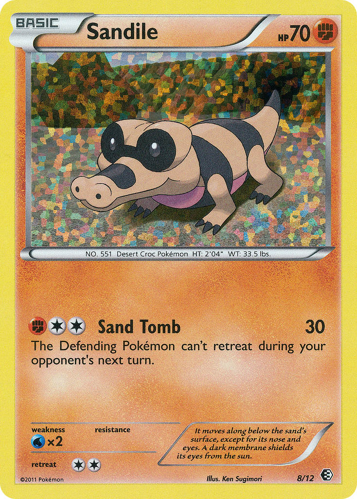 Sandile (8/12) [McDonald's Promos: 2011 Collection] | Black Swamp Games