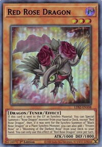 Red Rose Dragon (Purple) [LDS2-EN108] Ultra Rare | Black Swamp Games