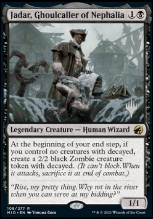 Jadar, Ghoulcaller of Nephalia (Promo Pack) [Innistrad: Midnight Hunt Promos] | Black Swamp Games