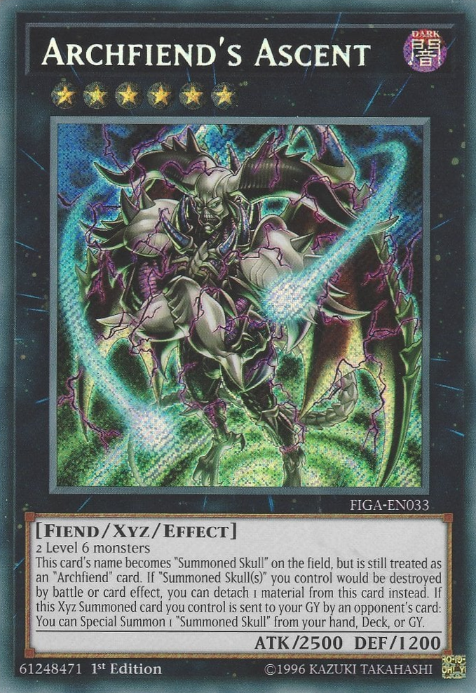 Archfiend's Ascent [FIGA-EN033] Secret Rare | Black Swamp Games