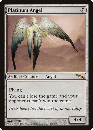 Platinum Angel [Mirrodin] | Black Swamp Games