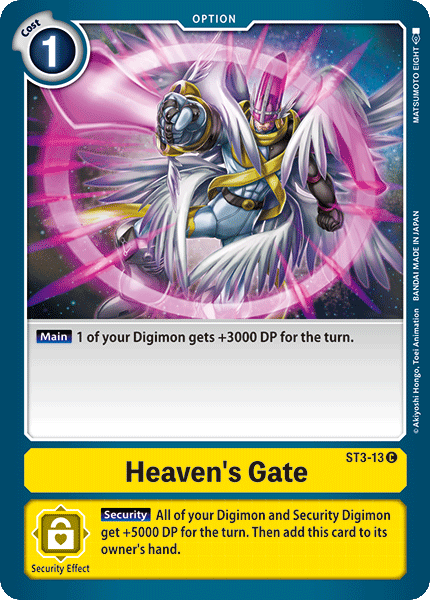 Heaven's Gate [ST3-13] [Starter Deck: Heaven's Yellow] | Black Swamp Games