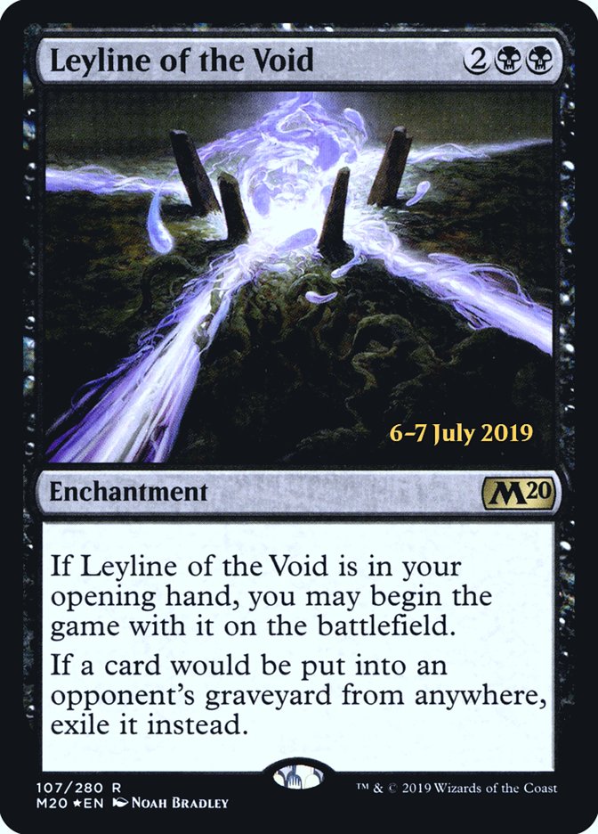 Leyline of the Void  [Core Set 2020 Prerelease Promos] | Black Swamp Games