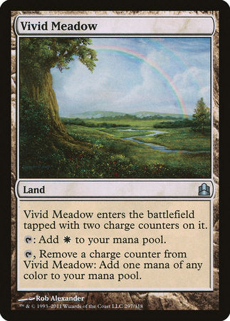 Vivid Meadow [Commander 2011] | Black Swamp Games