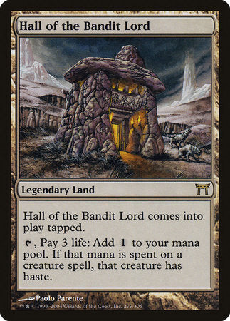 Hall of the Bandit Lord [Champions of Kamigawa] | Black Swamp Games