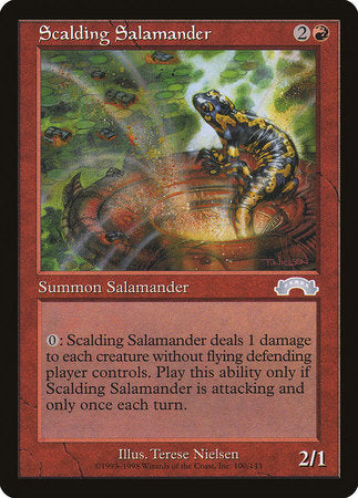 Scalding Salamander [Exodus] | Black Swamp Games