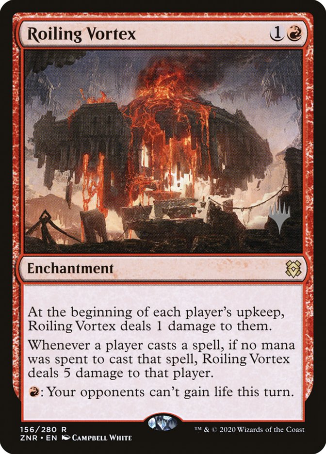 Roiling Vortex (Promo Pack) [Zendikar Rising Promos] | Black Swamp Games