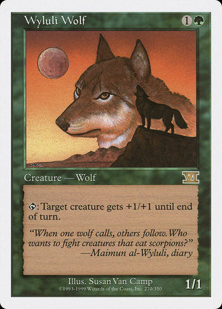 Wyluli Wolf [Classic Sixth Edition] | Black Swamp Games