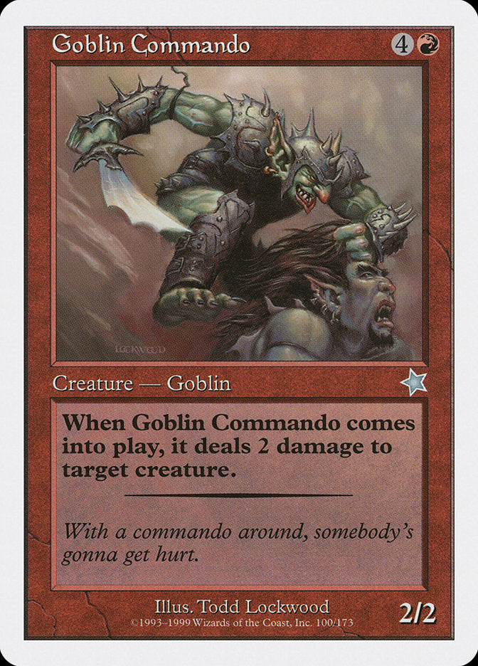 Goblin Commando [Starter 1999] | Black Swamp Games