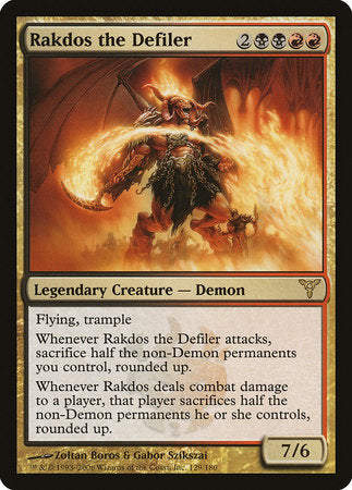 Rakdos the Defiler [Dissension] | Black Swamp Games