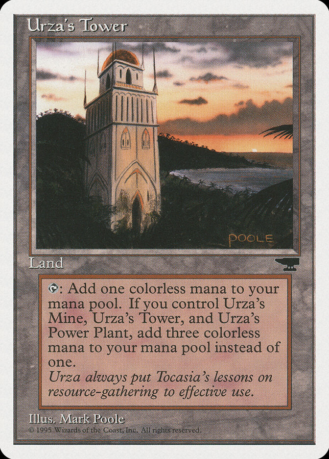 Urza's Tower (Sunset) [Chronicles] | Black Swamp Games