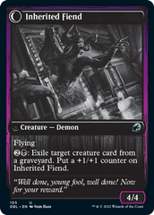 Heirloom Mirror // Inherited Fiend [Innistrad: Double Feature] | Black Swamp Games