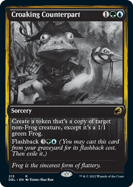 Croaking Counterpart [Innistrad: Double Feature] | Black Swamp Games