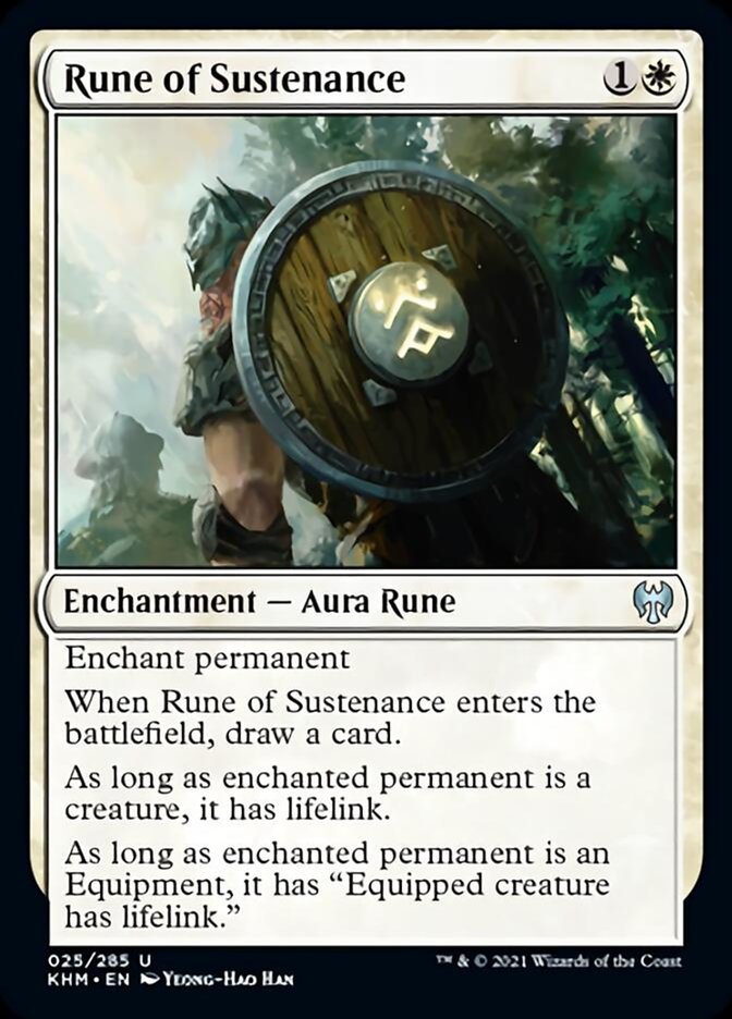 Rune of Sustenance [Kaldheim] | Black Swamp Games