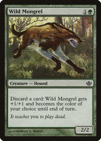 Wild Mongrel [Duel Decks: Garruk vs. Liliana] | Black Swamp Games