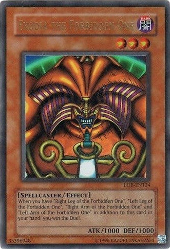 Exodia the Forbidden One [LOB-EN124] Ultra Rare | Black Swamp Games