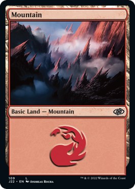 Mountain (109) [Jumpstart 2022] | Black Swamp Games