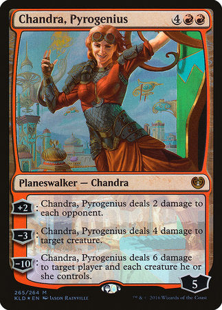 Chandra, Pyrogenius [Kaladesh] | Black Swamp Games